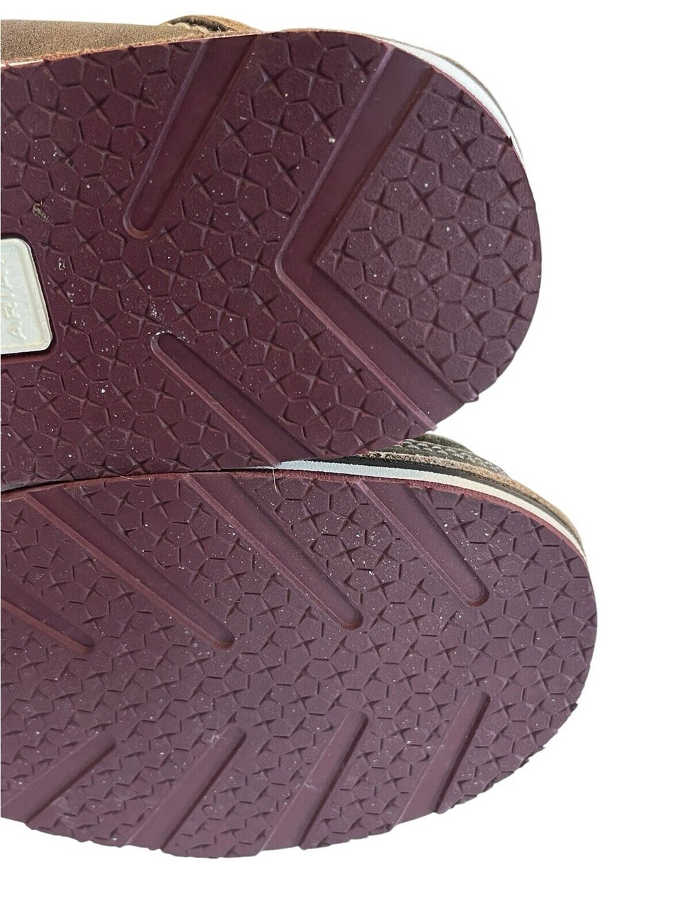 Ariat Slip on Cruiser Shoes Womens Sz 9 Buffalo Blanket 3127.9 Brown - Picture 8 of 9